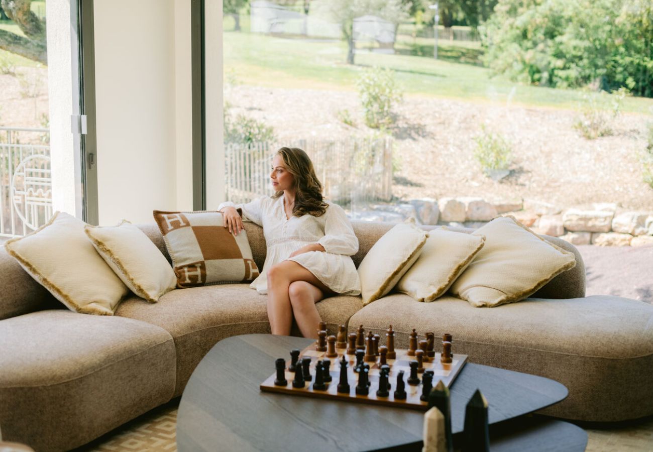 Villa in La Croix-Valmer - Villa Myrrhe Sacrée Croix-Valmer avec piscine & hé