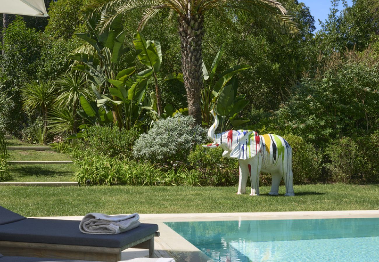 Villa à Saint-Tropez - Villa Les Pins D'OR - Les Parcs avec piscine