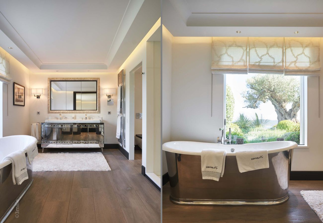 Villa à Grimaud - Villa Imperia - Grimaud avec piscine & hélisurface