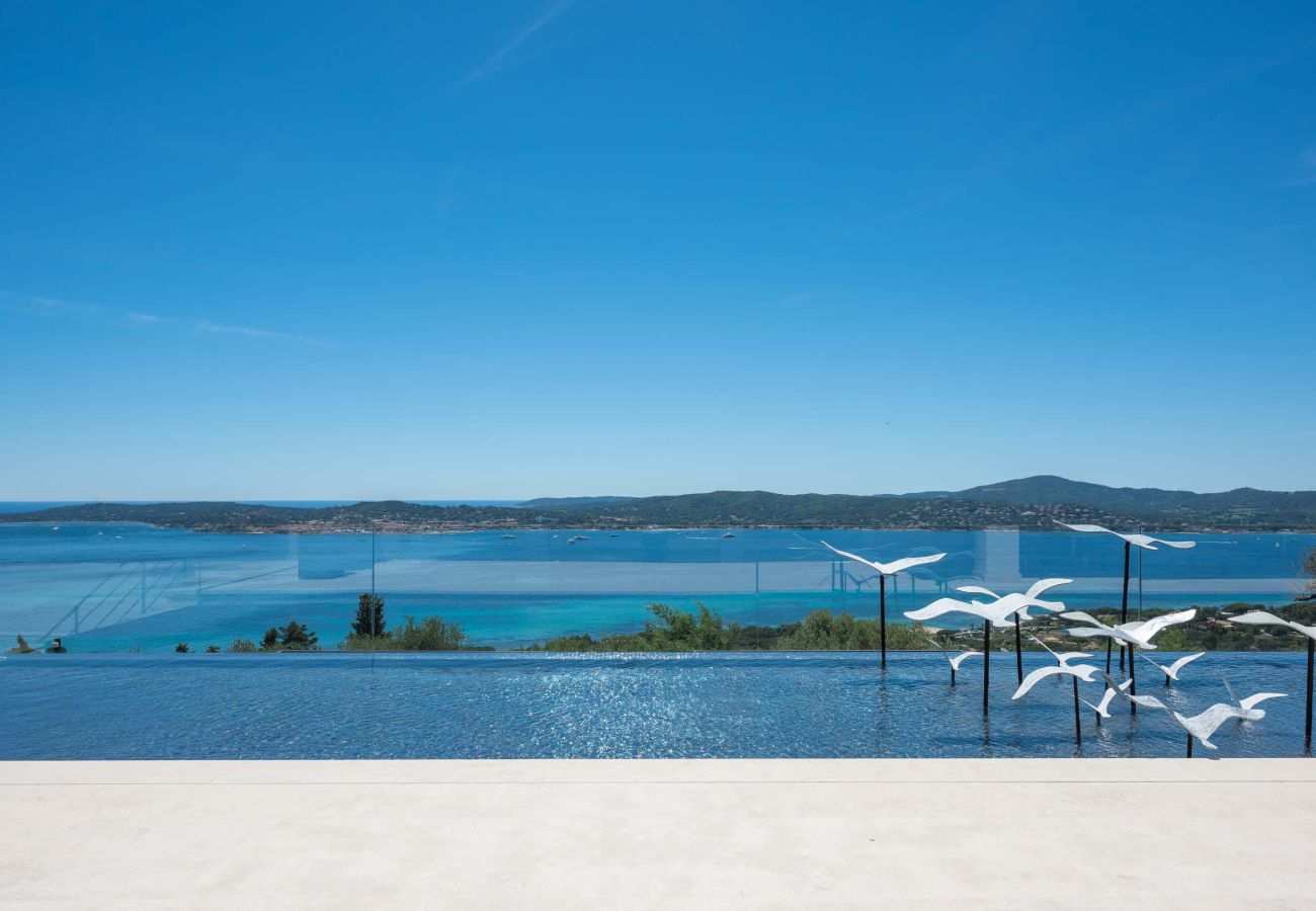 Villa à Grimaud - Villa Imperia - Grimaud avec piscine & hélisurface